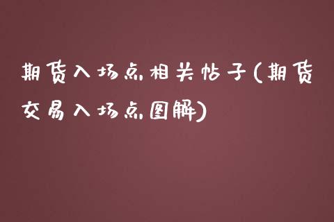 期货入场点相关帖子(期货交易入场点图解) (https://www.njaxzs.com/) 内盘期货 第1张