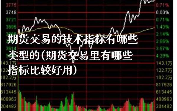 期货交易的技术指标有哪些类型的(期货交易里有哪些指标比较好用) (https://www.njaxzs.com/) 内盘期货 第1张