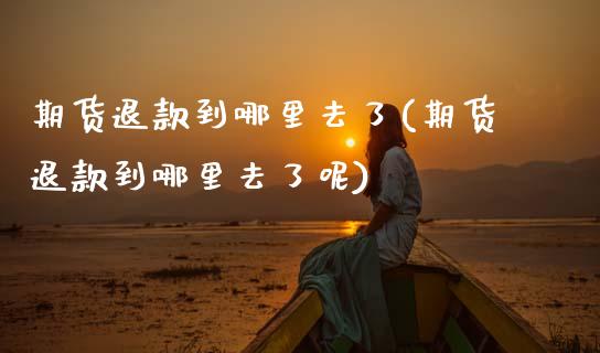 期货退款到哪里去了(期货退款到哪里去了呢) (https://www.njaxzs.com/) 期货直播间 第1张