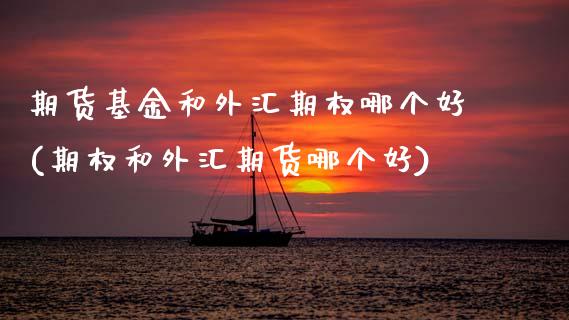 期货基金和外汇期权哪个好(期权和外汇期货哪个好) (https://www.njaxzs.com/) 期货行情 第1张