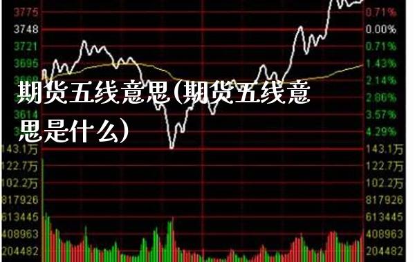 期货五线意思(期货五线意思是什么) (https://www.njaxzs.com/) 黄金期货 第1张
