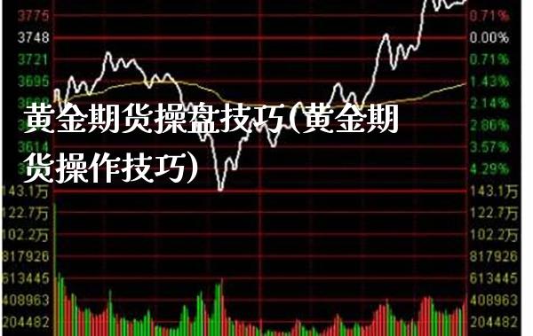 黄金期货操盘技巧(黄金期货操作技巧) (https://www.njaxzs.com/) 期货直播间 第1张
