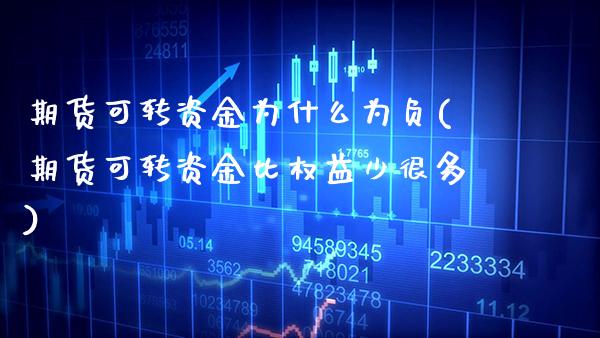 期货可转资金为什么为负(期货可转资金比权益少很多) (https://www.njaxzs.com/) 期货直播间 第1张