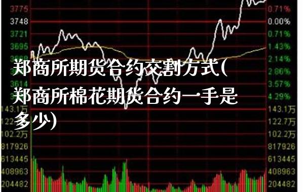 郑商所期货合约交割方式(郑商所棉花期货合约一手是多少) (https://www.njaxzs.com/) 期货直播间 第1张