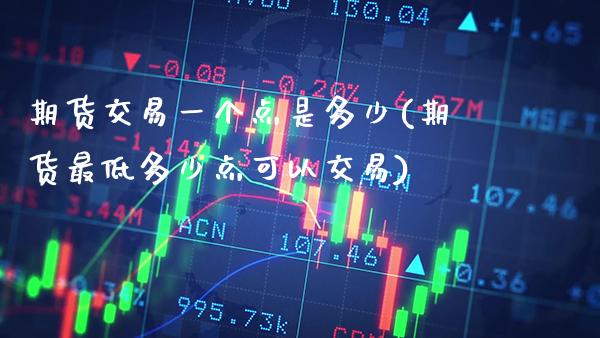 期货交易一个点是多少(期货最低多少点可以交易) (https://www.njaxzs.com/) 内盘期货 第1张