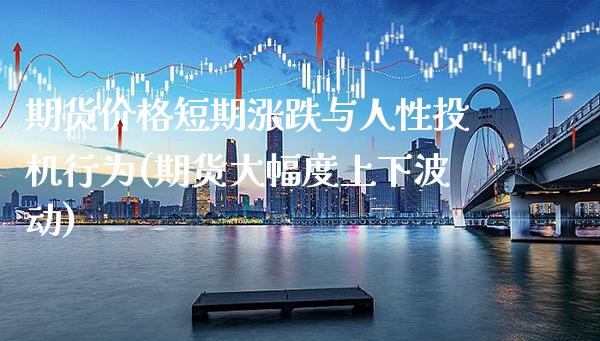 期货价格短期涨跌与人性投机行为(期货大幅度上下波动) (https://www.njaxzs.com/) 内盘期货 第1张