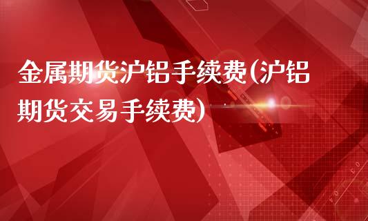 金属期货沪铝手续费(沪铝期货交易手续费) (https://www.njaxzs.com/) 期货行情 第1张