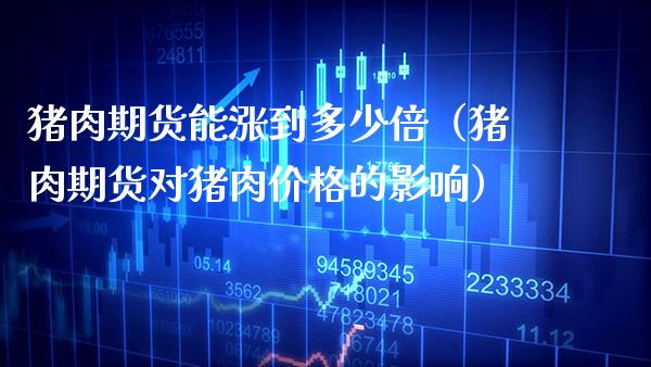 猪肉期货能涨到多少倍（猪肉期货对猪肉的影响） (https://www.njaxzs.com/) 期货直播间 第1张