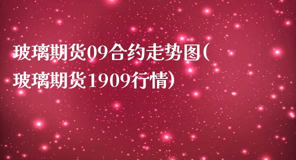 玻璃期货09合约走势图(玻璃期货1909行情) (https://www.njaxzs.com/) 期货投资 第1张