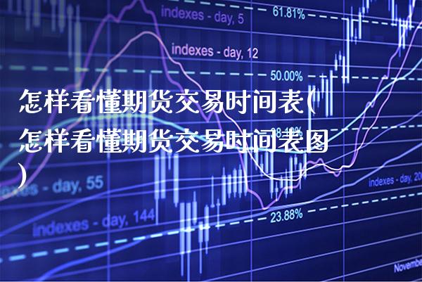 怎样看懂期货交易时间表(怎样看懂期货交易时间表图) (https://www.njaxzs.com/) 期货直播间 第1张