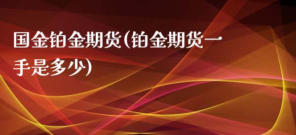 国金铂金期货(铂金期货一手是多少) 期货直播间 第1张-爱新财经 国金铂金期货(铂金期货一手是多少) (https://www.njaxzs.com/) 期货直播间 第1张