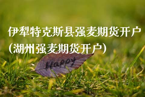 伊犁特克斯县强麦期货开户(湖州强麦期货开户) (https://www.njaxzs.com/) 内盘期货 第1张