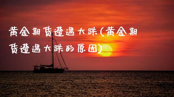 黄金期货遭遇大跌(黄金期货遭遇大跌的原因) (https://www.njaxzs.com/) 黄金期货 第1张
