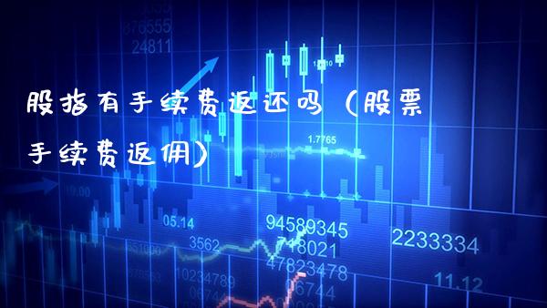 股指有手续费返还吗（股票手续费返佣） (https://www.njaxzs.com/) 期货直播间 第1张