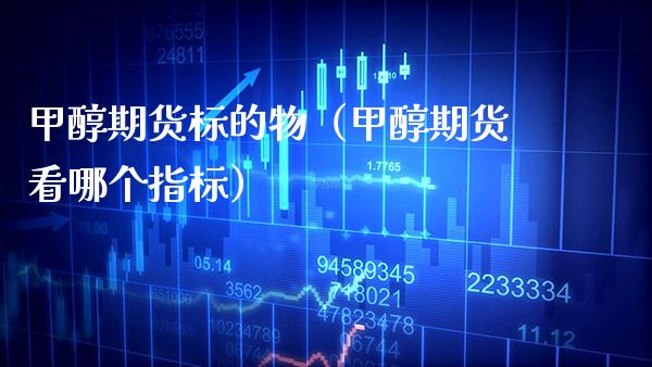 甲醇期货标的物（甲醇期货看哪个指标） (https://www.njaxzs.com/) 期货直播间 第1张