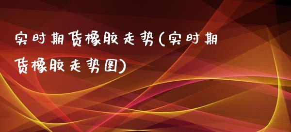 实时期货橡胶走势(实时期货橡胶走势图) (https://www.njaxzs.com/) 期货直播间 第1张