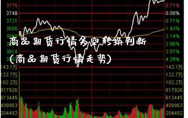 商品期货行情多空转换判断(商品期货行情走势) (https://www.njaxzs.com/) 黄金期货 第1张