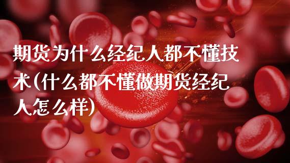 期货为什么经纪人都不懂技术(什么都不懂做期货经纪人怎么样) 期货开户 第1张-爱新财经 期货为什么经纪人都不懂技术(什么都不懂做期货经纪人怎么样) (https://www.njaxzs.com/) 期货开户 第1张