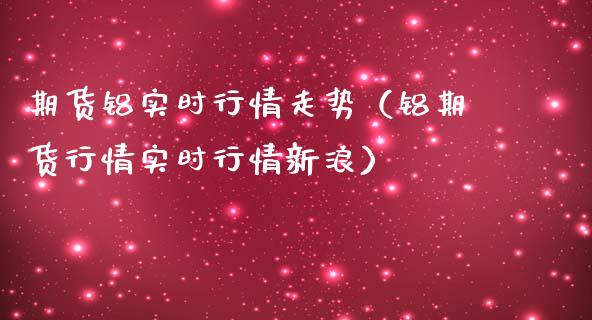 期货铝实时行情走势（铝期货行情实时行情新浪） (https://www.njaxzs.com/) 期货行情 第1张