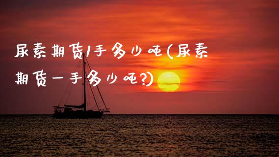 尿素期货1手多少(尿素期货一手多少?) (https://www.njaxzs.com/) 期货直播间 第1张