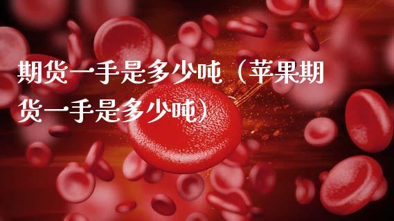 期货一手是多少（苹果期货一手是多少） (https://www.njaxzs.com/) 期货直播间 第1张