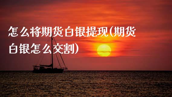 怎么将期货白银提现(期货白银怎么交割) 原油期货 第1张-爱新财经 怎么将期货白银提现(期货白银怎么交割) (https://www.njaxzs.com/) 原油期货 第1张