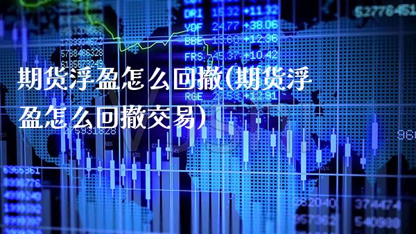 期货浮盈怎么回撤(期货浮盈怎么回撤交易) (https://www.njaxzs.com/) 黄金期货 第1张