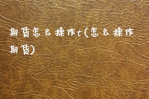 期货怎么操作t(怎么操作期货) (https://www.njaxzs.com/) 期货投资 第1张