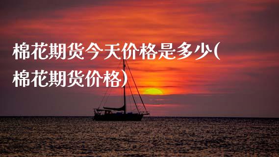 棉花期货今天价格是多少(棉花期货价格) (https://www.njaxzs.com/) 内盘期货 第1张