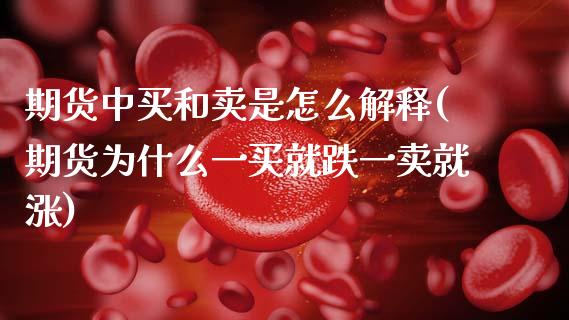 期货中买和卖是怎么解释(期货为什么一买就跌一卖就涨) (https://www.njaxzs.com/) 黄金期货 第1张