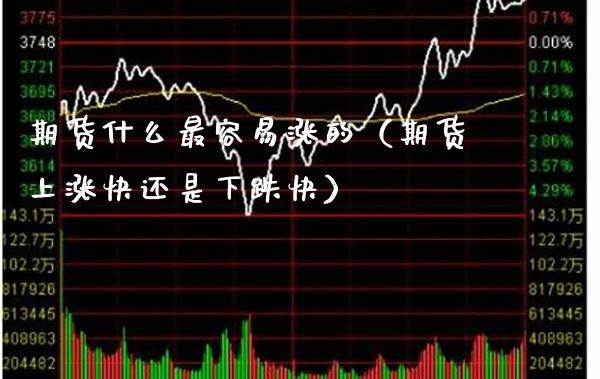 期货什么最容易涨的（期货上涨快还是下跌快） (https://www.njaxzs.com/) 内盘期货 第1张