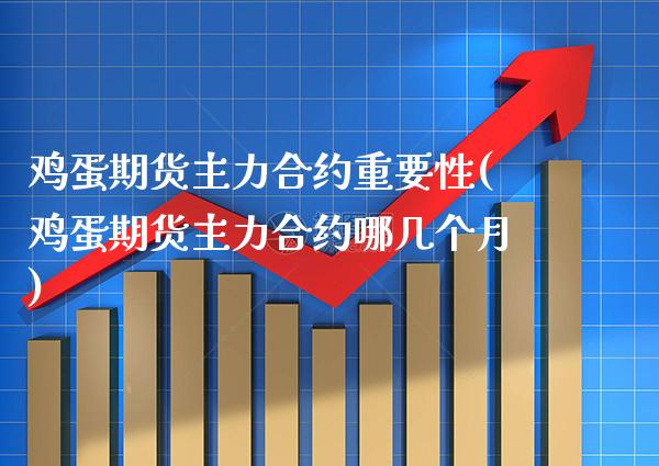 鸡蛋期货主力合约重要性(鸡蛋期货主力合约哪几个月) (https://www.njaxzs.com/) 期货行情 第1张