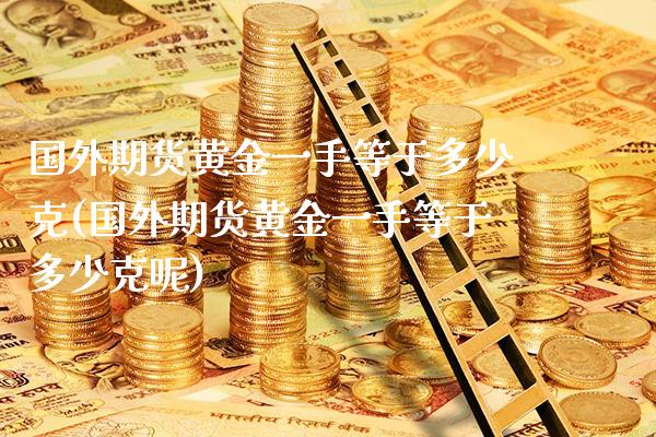 国外期货黄金一手等于多少克(国外期货黄金一手等于多少克呢) (https://www.njaxzs.com/) 黄金期货 第1张