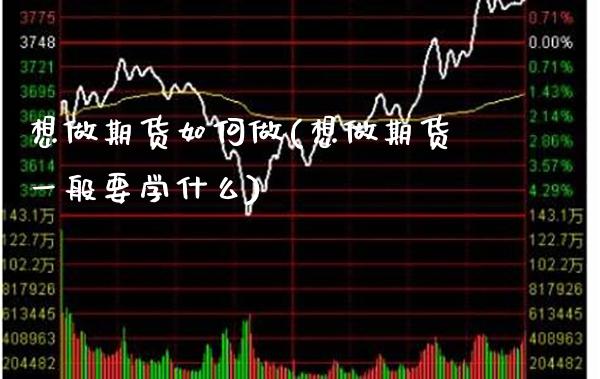 想做期货如何做(想做期货一般要学什么) (https://www.njaxzs.com/) 内盘期货 第1张