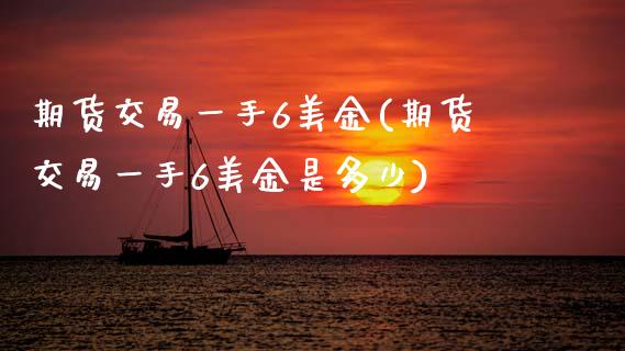 期货交易一手6美金(期货交易一手6美金是多少) (https://www.njaxzs.com/) 期货直播间 第1张