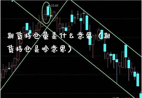 期货持仓量是什么意思（期货持仓是啥意思） (https://www.njaxzs.com/) 期货直播间 第1张