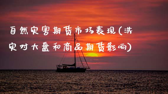 自然灾害期货市场表现(洪灾对大盘和商品期货影响) (https://www.njaxzs.com/) 期货投资 第1张