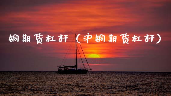 铜期货杠杆（沪铜期货杠杆） (https://www.njaxzs.com/) 期货行情 第1张