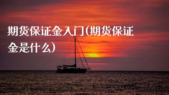 期货保证金入门(期货保证金是什么) (https://www.njaxzs.com/) 期货投资 第1张