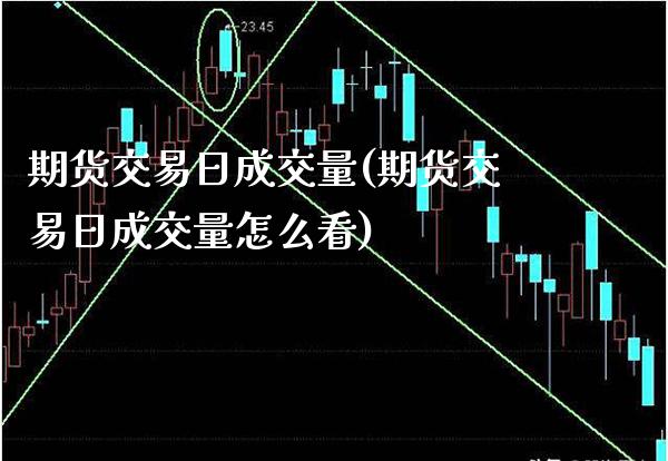 期货交易日成交量(期货交易日成交量怎么看) (https://www.njaxzs.com/) 内盘期货 第1张