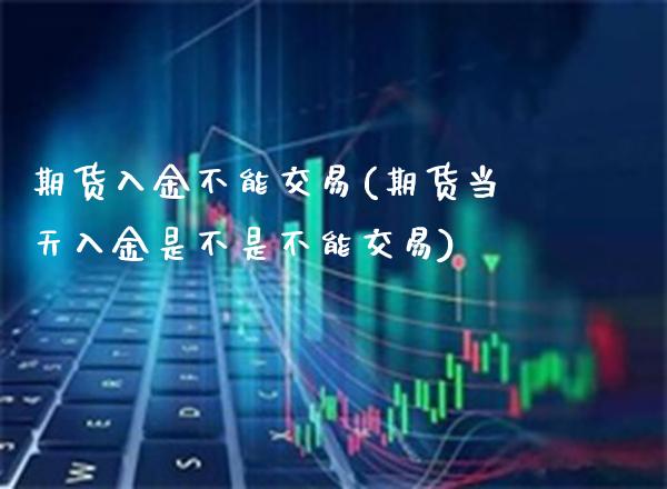 期货入金不能交易(期货当天入金是不是不能交易) (https://www.njaxzs.com/) 黄金期货 第1张