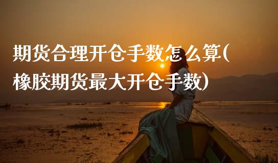 期货合理开仓手数怎么算(橡胶期货最大开仓手数) (https://www.njaxzs.com/) 原油期货 第1张