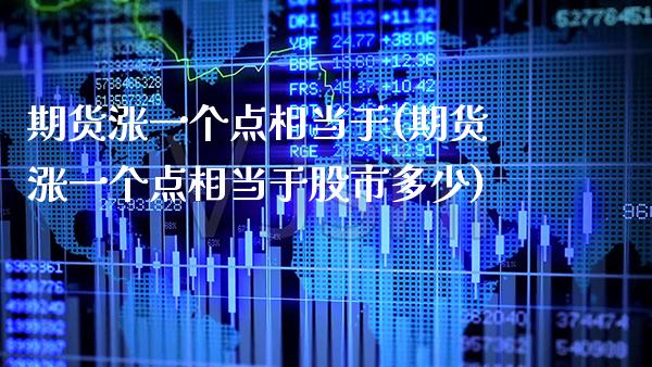 期货涨一个点相当于(期货涨一个点相当于股市多少) (https://www.njaxzs.com/) 期货行情 第1张