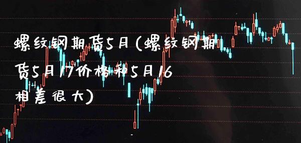 螺纹钢期货5月(螺纹钢期货5月17价格和5月16相差很大) (https://www.njaxzs.com/) 期货直播间 第1张