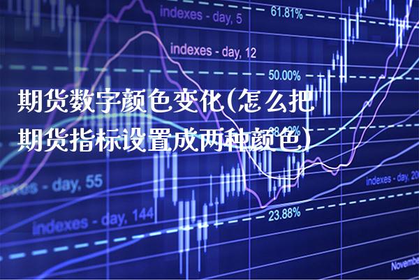 期货数字颜色变化(怎么把期货指标设置成两种颜色) (https://www.njaxzs.com/) 期货直播间 第1张