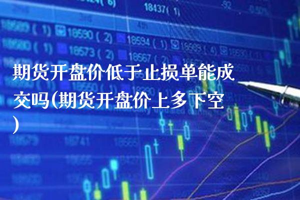 期货开盘价低于止损单能成交吗(期货开盘价上多下空) (https://www.njaxzs.com/) 黄金期货 第1张