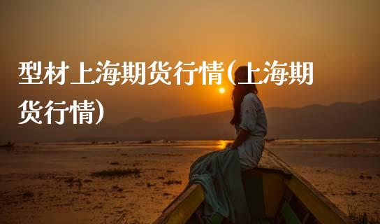 型材上海期货行情(上海期货行情) (https://www.njaxzs.com/) 期货开户 第1张