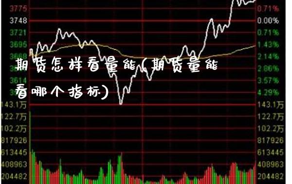 期货怎样看量能(期货量能看哪个指标) (https://www.njaxzs.com/) 原油期货 第1张