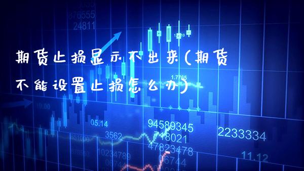 期货止损显示不出来(期货不能设置止损怎么办) (https://www.njaxzs.com/) 原油期货 第1张