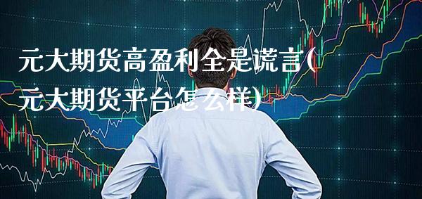 元大期货高盈利全是谎言(元大期货平台怎么样) (https://www.njaxzs.com/) 原油期货 第1张